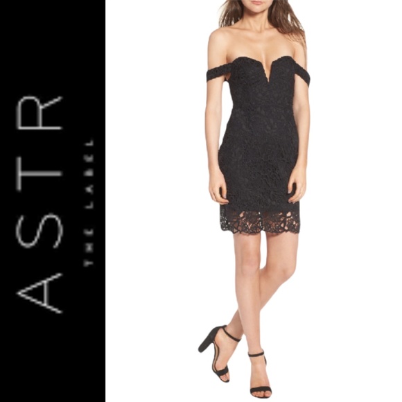 ASTR LACE BODY CON DRESS **NWT** - Picture 1 of 6